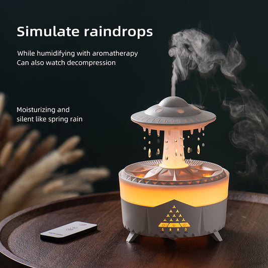 LIMITED EDITION: UFO Waterdrop Flame Aroma Diffuser! 🌌